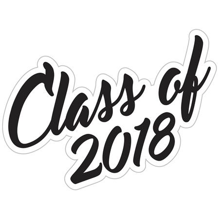 Class of 2018/Script Font Temporary Tattoos | Anderson's