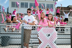 Pink Out Football Theme Night